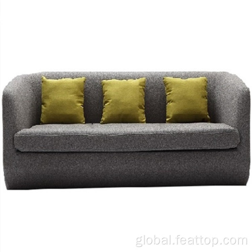 modern office sofa Italian style Multiple People Thicken Fabric Lounge Sofa Manufactory